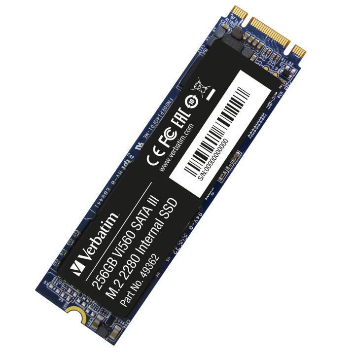 VERBATIM VI560 INTERNAL SATA3 M.2 SSD 256GB